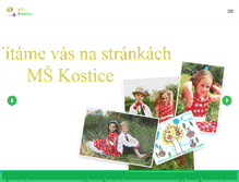 Tablet Screenshot of mskostice.cz